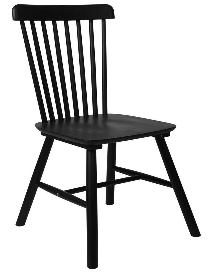 4x Dining Chairs in Black image 1