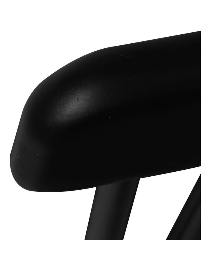 4x Dining Chairs in Black image 5