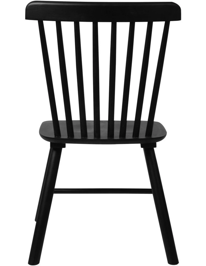 4x Dining Chairs in Black image 6