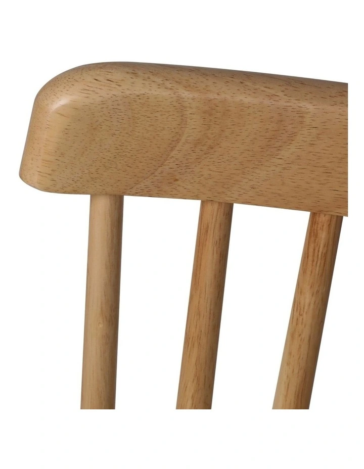 4x Dining Chairs in Oak image 5