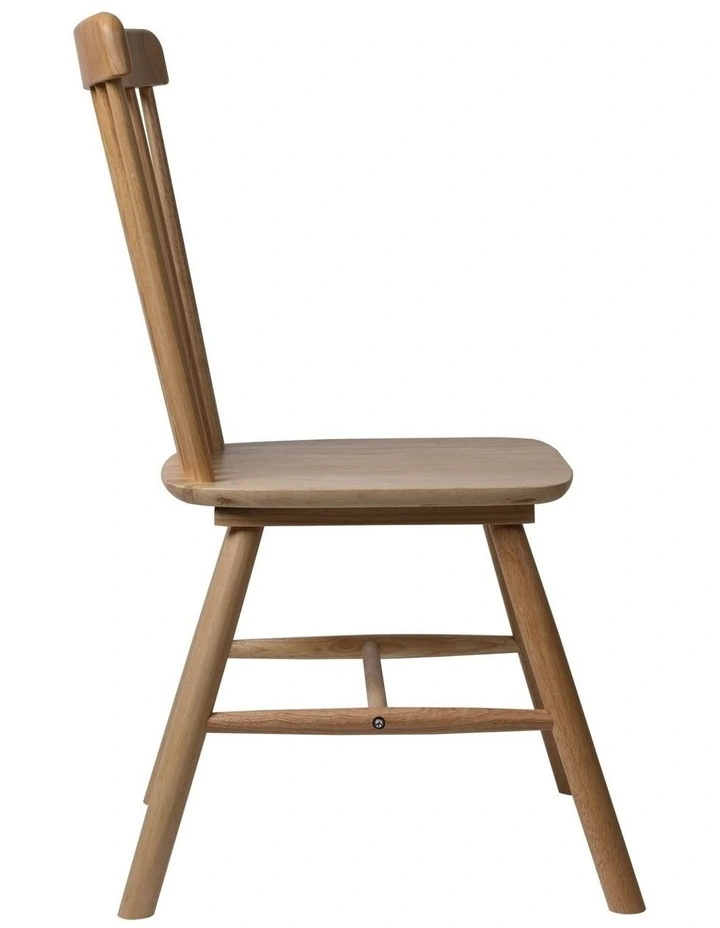 4x Dining Chairs in Oak image 6