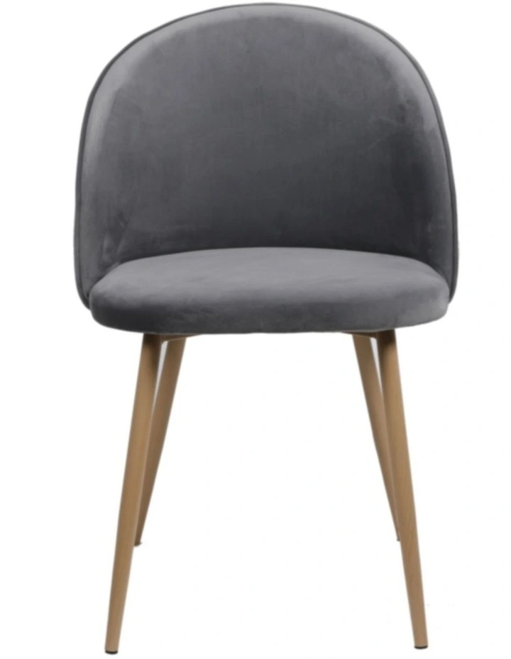 4x French Provincial Dining Chairs in Grey image 1