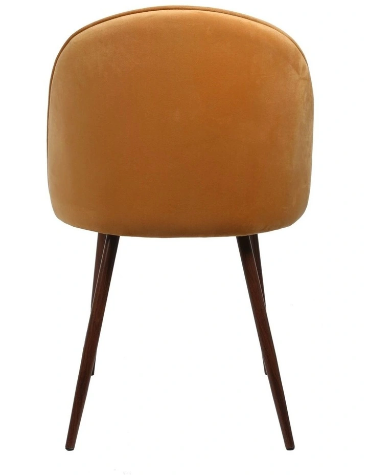 4x French Provincial Dining Chairs in Mustard image 6