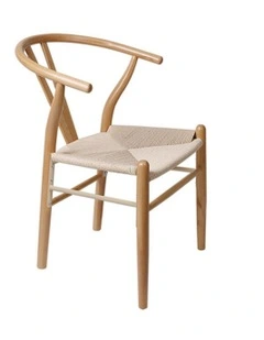 4x Hans Wegner Dining Chairs in Natural