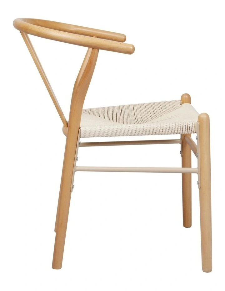 4x Hans Wegner Dining Chairs in Natural image 6