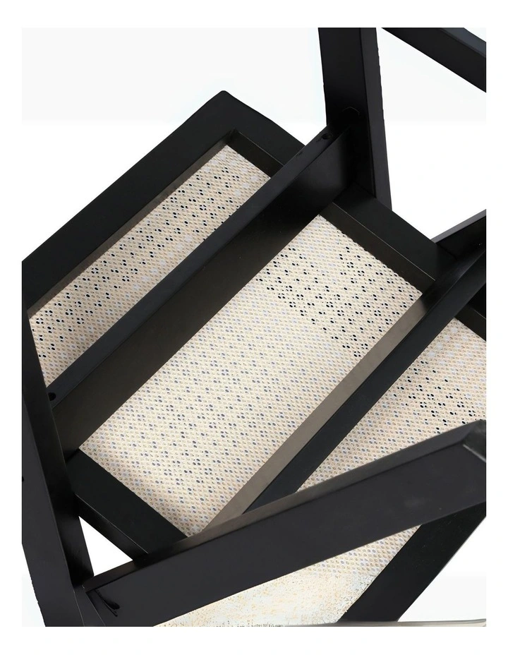 Armchair Leather Dining Chair in Black image 5