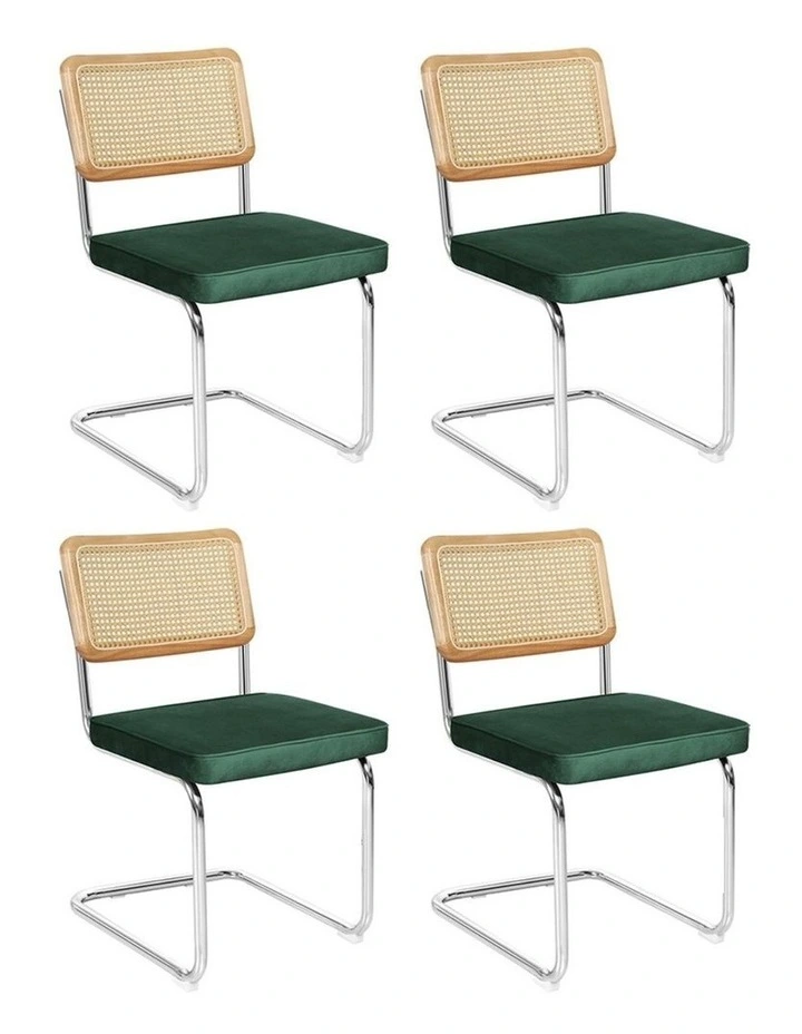 Rattan Cesca Dining Chairs in Multi image 1
