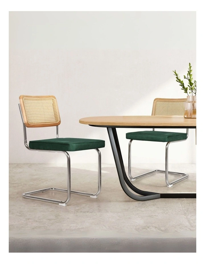 Rattan Cesca Dining Chairs in Multi image 7