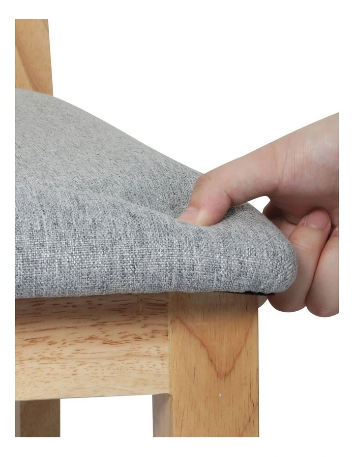 Solid Wood Lounge Seat Dining Chair in Multi image 5