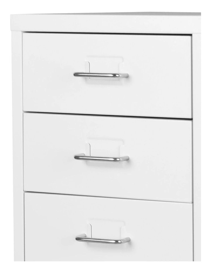 Office Drawers Storage Cabinets in White image 5