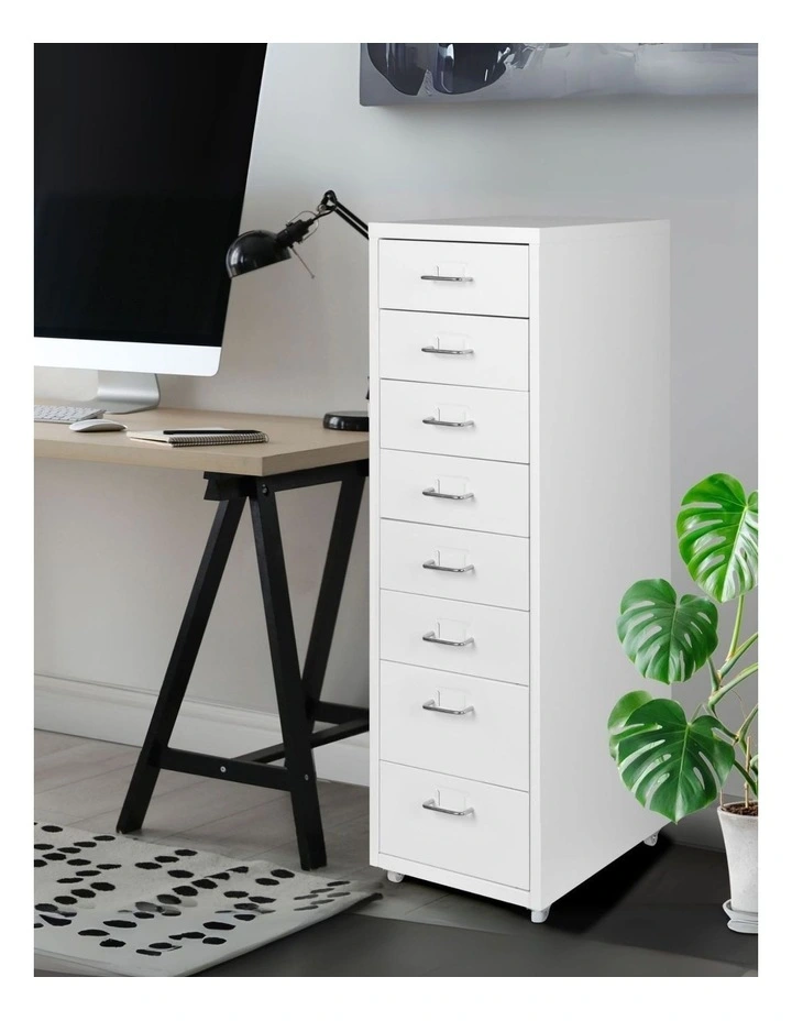 Office Drawers Storage Cabinets in White image 7
