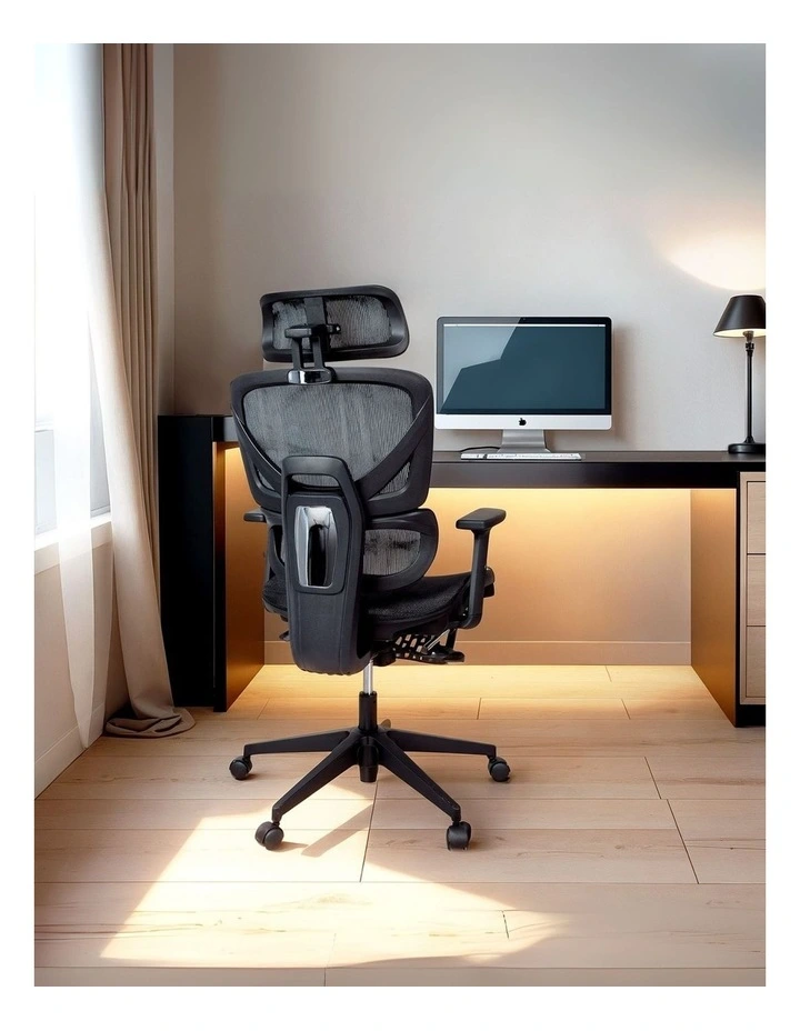 Ergonomic Mesh Office Chair in Black image 2