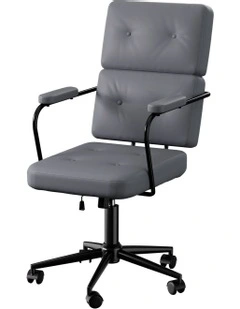Ergonomic Executive Gaming Chair in Grey