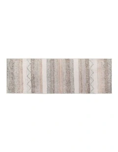 Hallway Runner Washable Soft Plush Carpet 180X60cm in Multi