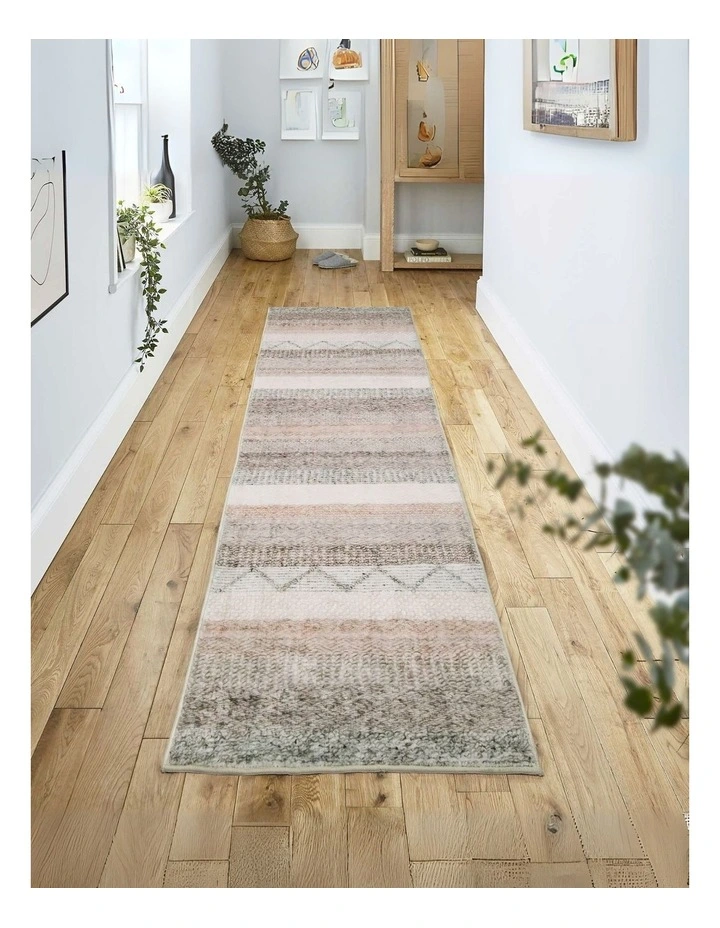 Hallway Runner Washable Soft Plush Carpet 180X60cm in Multi image 2