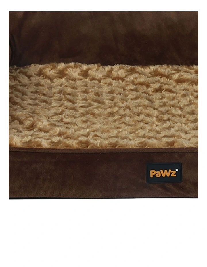 Pet Sofa Bedding With Cushion Pillow in Brown image 5