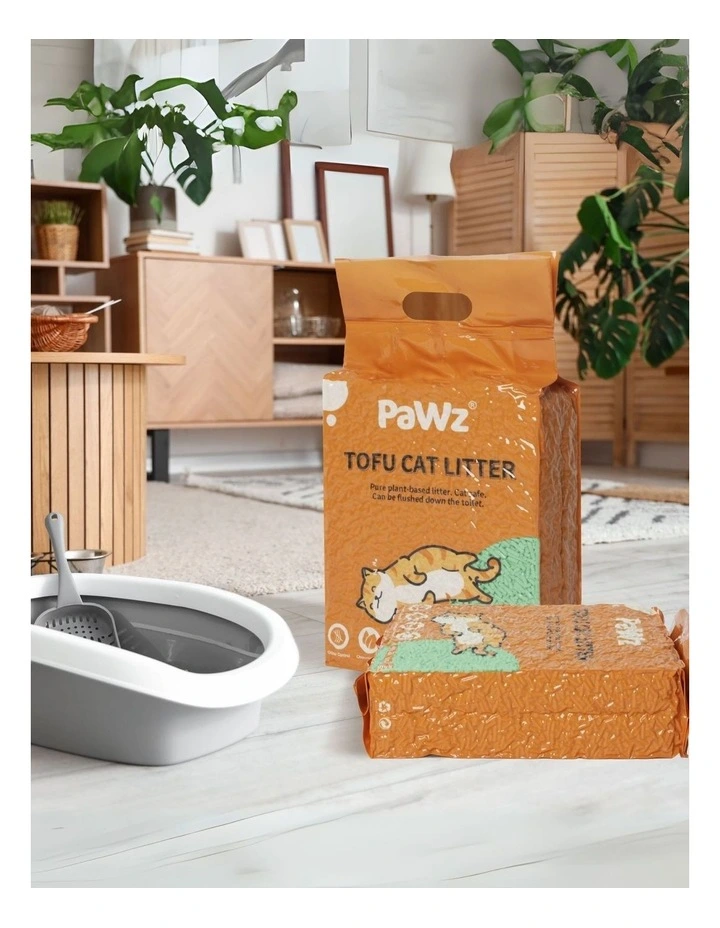 Tofu Clumping Flushable Fast Super Absorben Green Tea image 2
