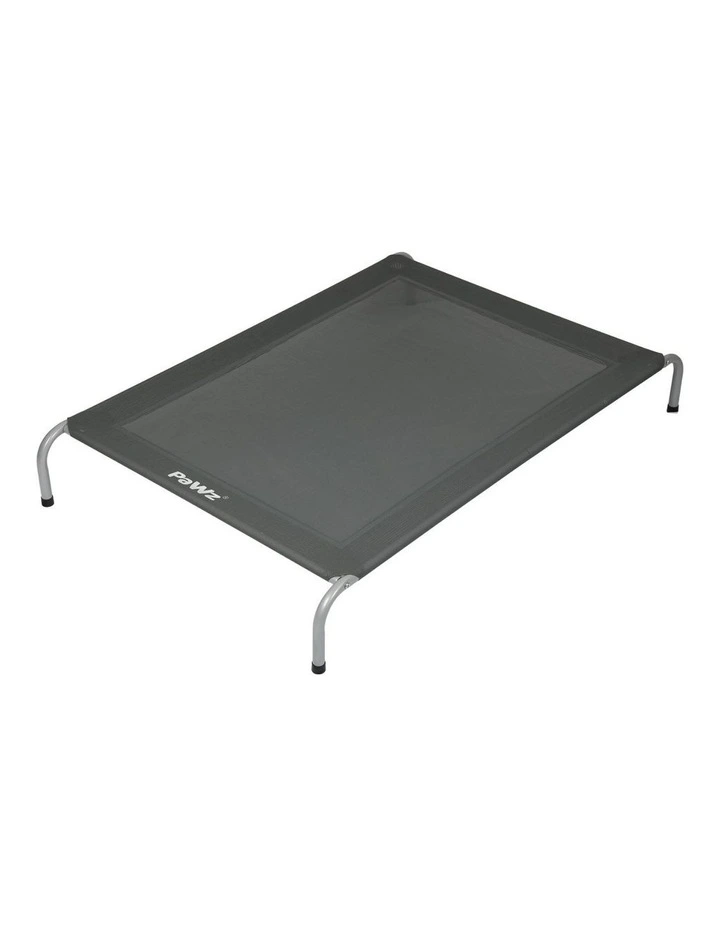 Elevated Trampoline Pet Bed in Grey image 1
