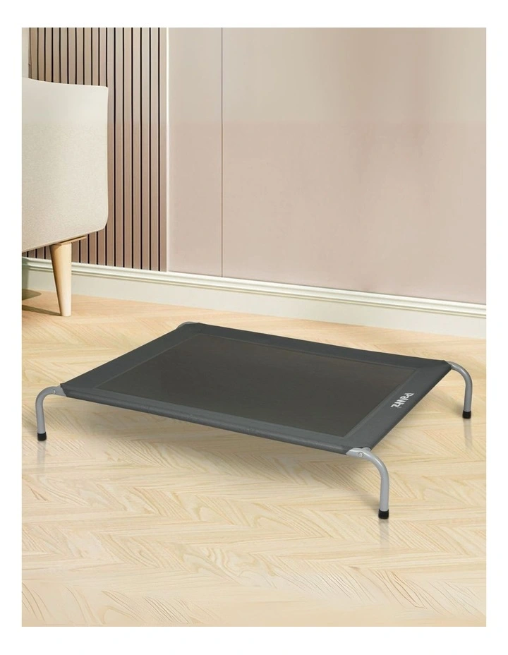 Elevated Trampoline Pet Bed in Grey image 7