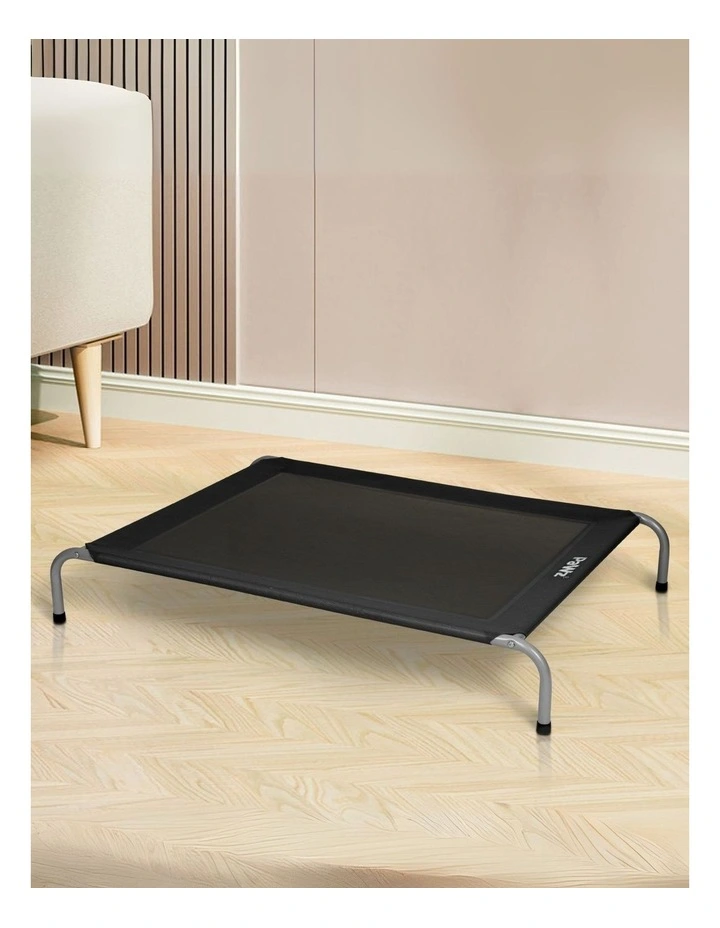 Elevated Trampoline Pet Bed in Black image 7