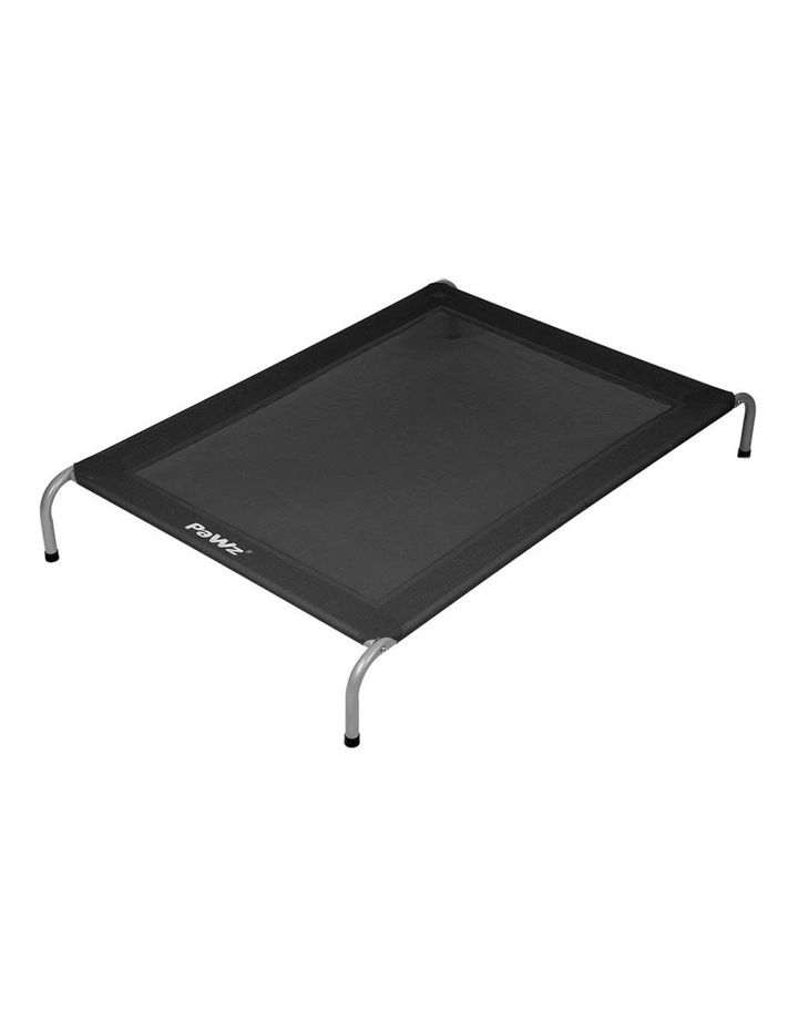Elevated Trampoline Pet Bed in Black image 1