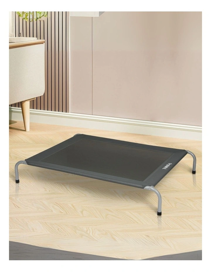 Elevated Trampoline Pet Bed in Grey image 7