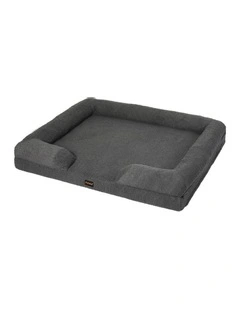 Memory Foam Pet Sofa Bed in Grey