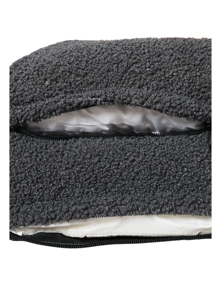 Memory Foam Pet Sofa Bed in Grey image 5