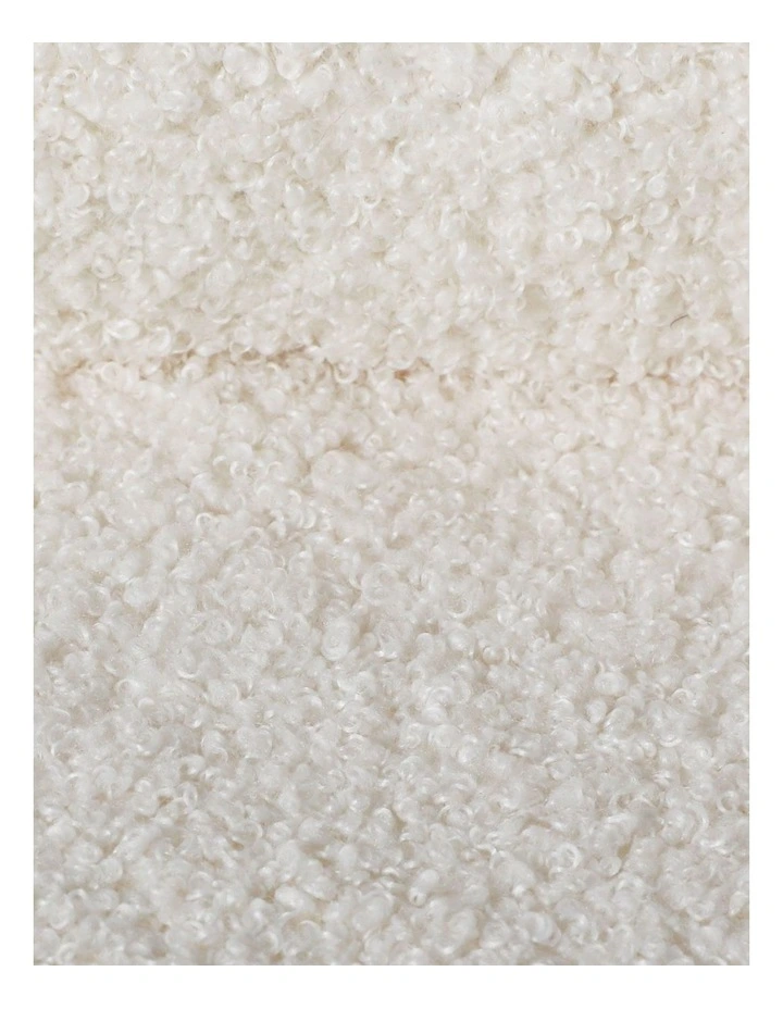 Memory Foam Pet Sofa Bed Cushion in White image 4