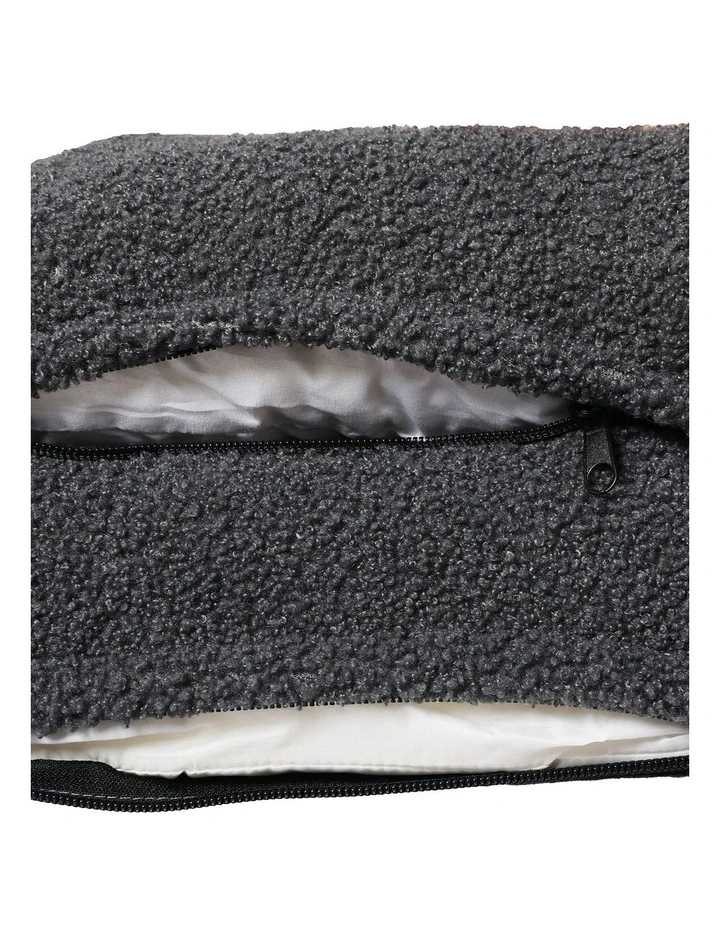 Memory Foam Pet Sofa Bed in Grey image 5