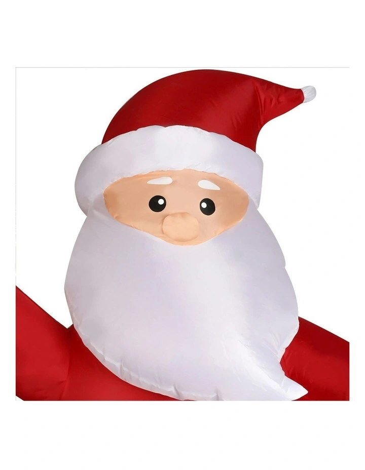 Christmas Inflatable Outdoor Santa Claus in Multi image 5