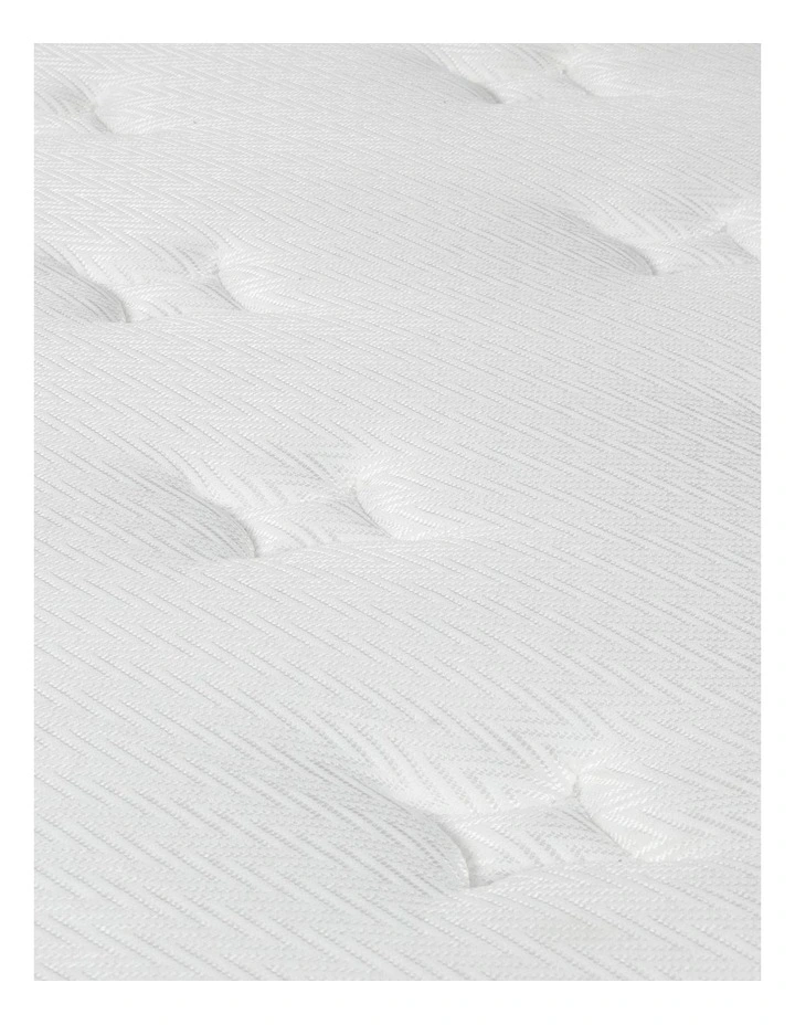 Pocket Bed Top Spring Mattress 23cm in White image 4