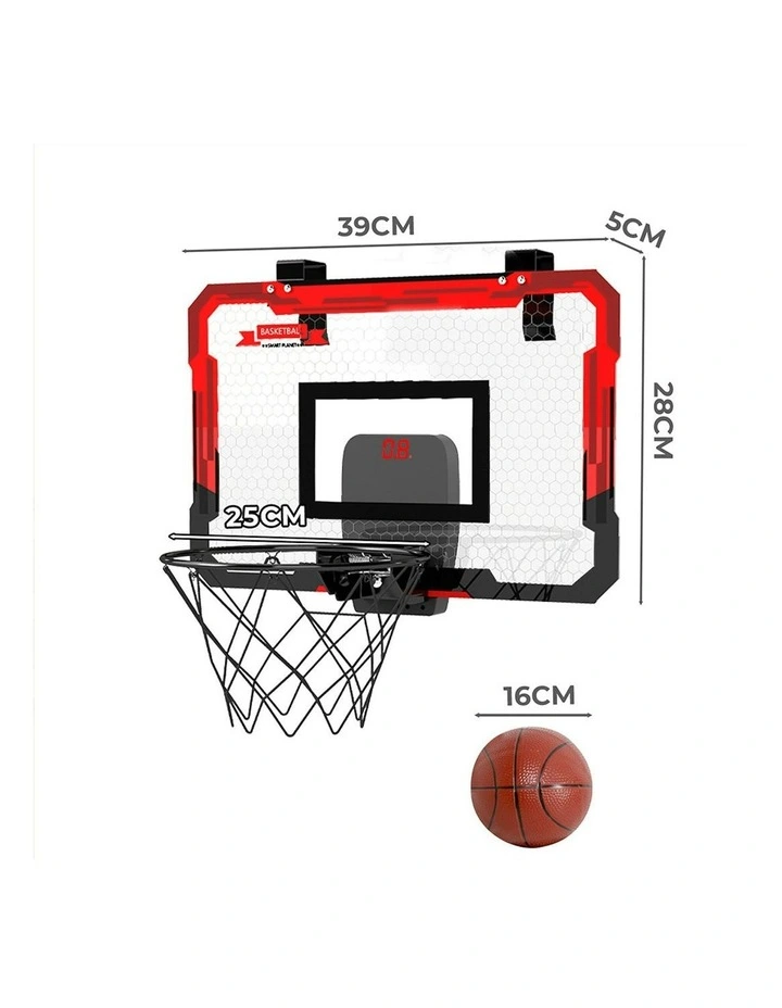 Mini Basketball Hoop Electric Backboard in Multi image 3