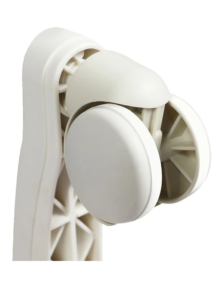 Rolling Bar Stools Chairs in Beige image 6
