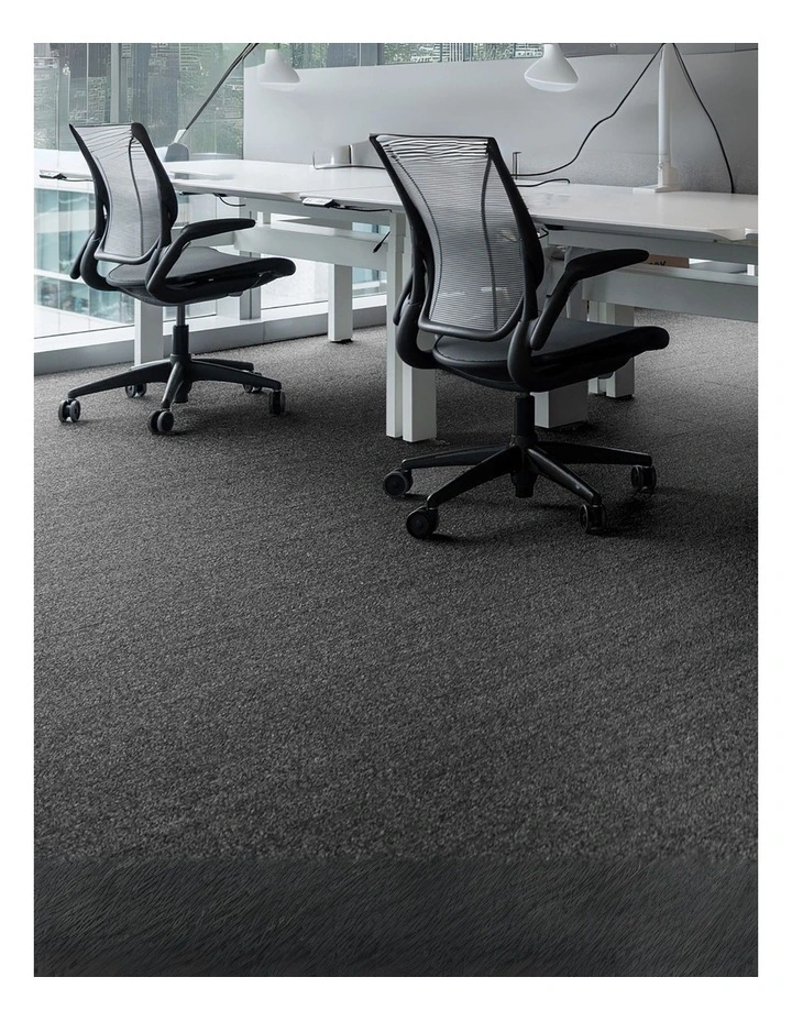 Commercial Carpet Tiles 50X50cm in Dark Grey image 2