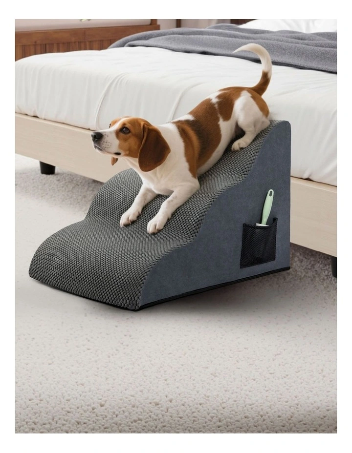 Bed Sofa Dog Ramp Pet Stairs in Grey image 6