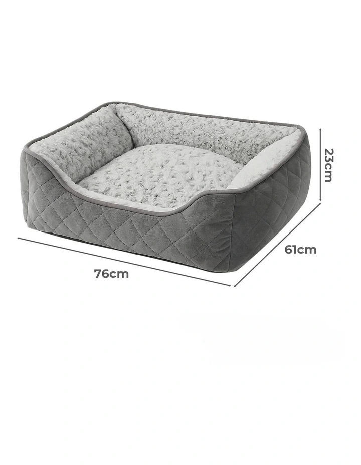 Comfy Pet Calming Bed in Grey image 3