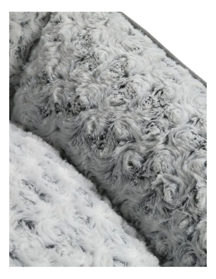 Comfy Pet Calming Bed in Grey image 4