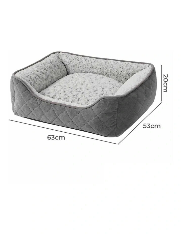 Pet Calming Bed in Grey image 3