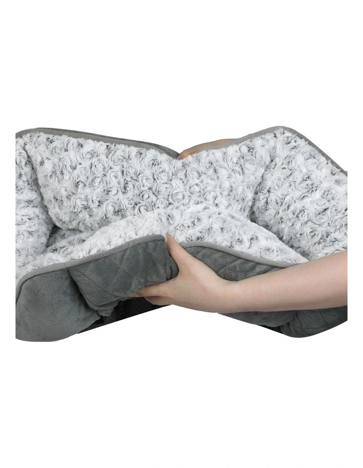 Pet Calming Bed in Grey image 6