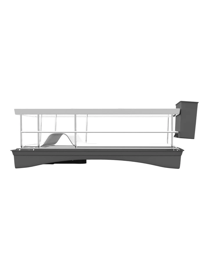 Kitchen Organizer Dish Drying Rack in Silver image 3