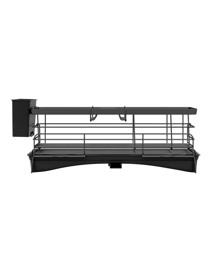 Expandable Dish Drying Rack in Black image 3