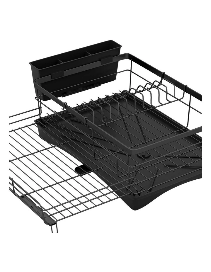 Expandable Dish Drying Rack in Black image 5