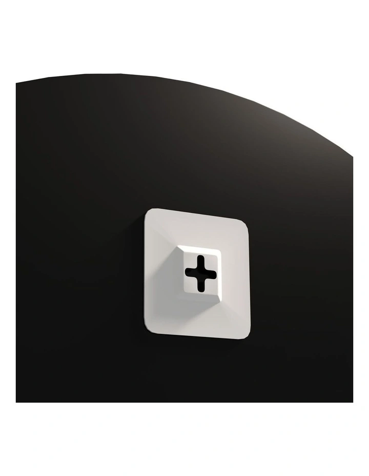 Round Frameless Wall Mirror 50cm in Clear image 4
