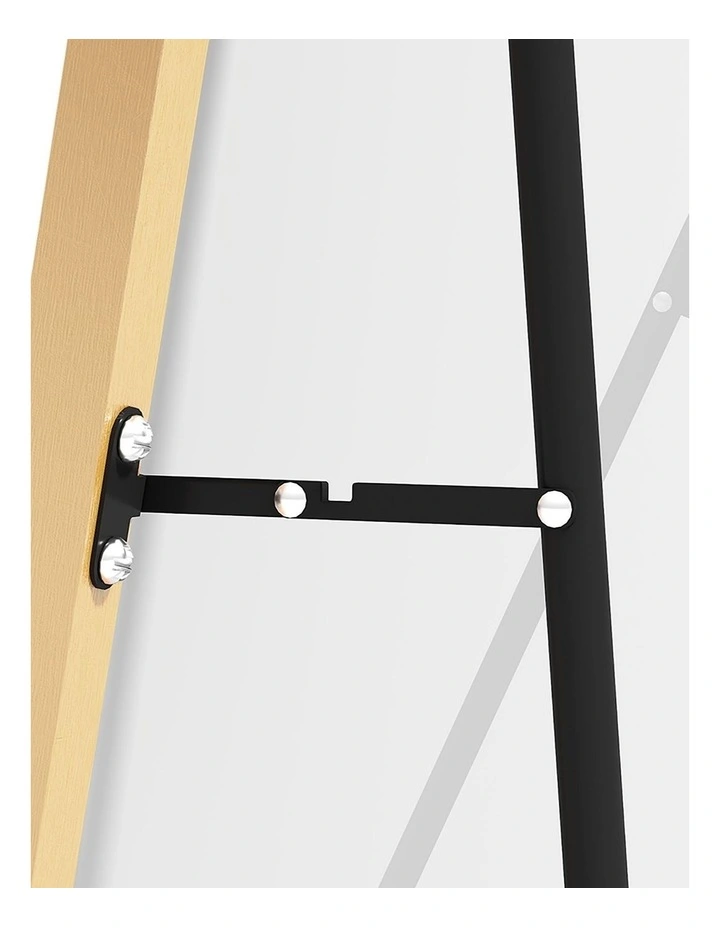 Full Length Free Standing Floor Mirror 165cm in Gold image 4