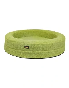 Pet Orthopedic Calming Bed Memory Foam Dog Sofa Donut Washable XXL in Green