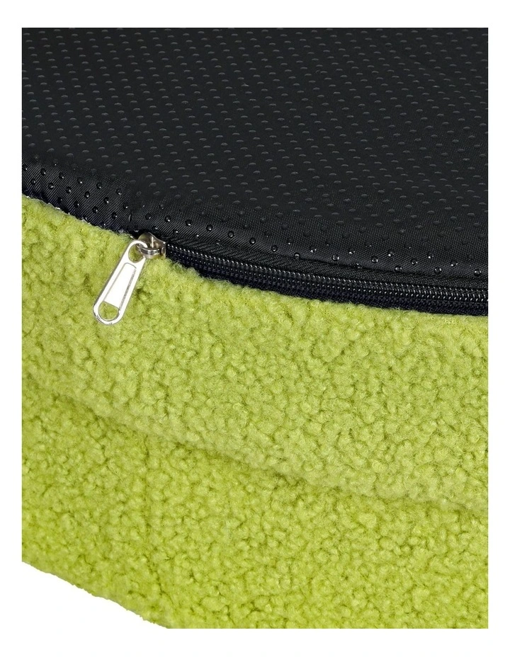 Pet Orthopedic Calming Bed Memory Foam Dog Sofa Donut Washable XXL in Green image 5
