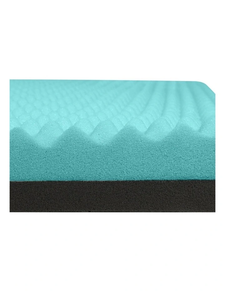 Gel Memory Foam Mattress Topper Bed Cool Bamboo Cover Double Washable 8cm in White image 5