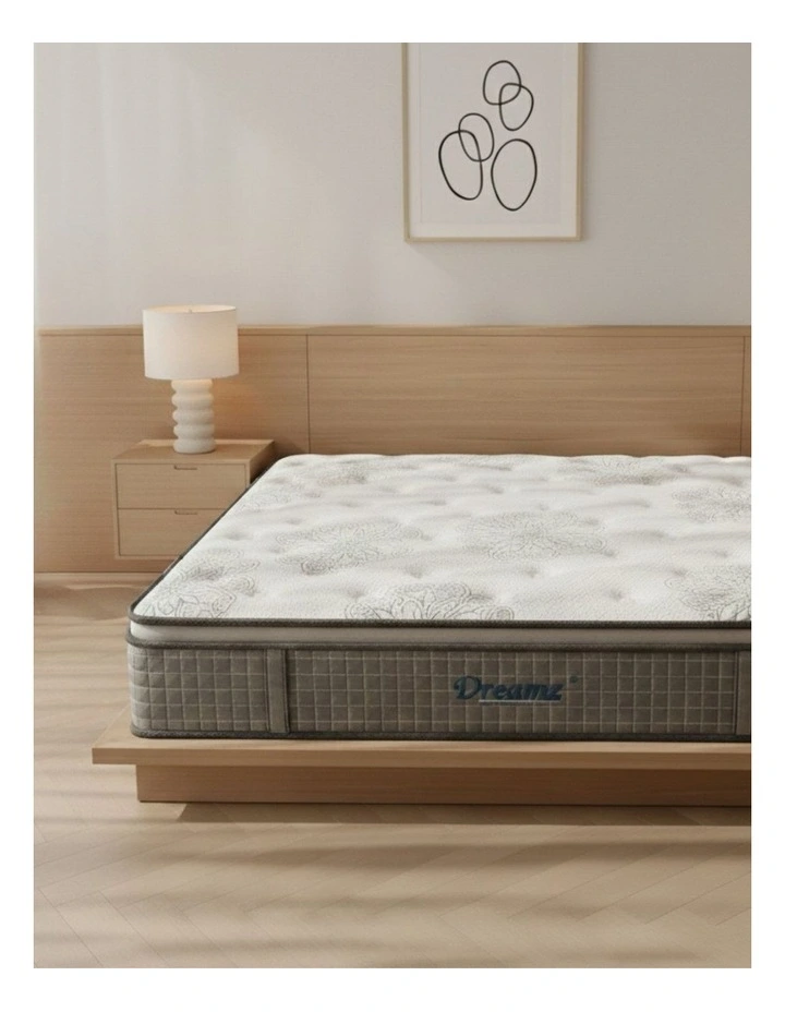 Medium Firm Single Size Spring Mattress 35cm in Grey image 2