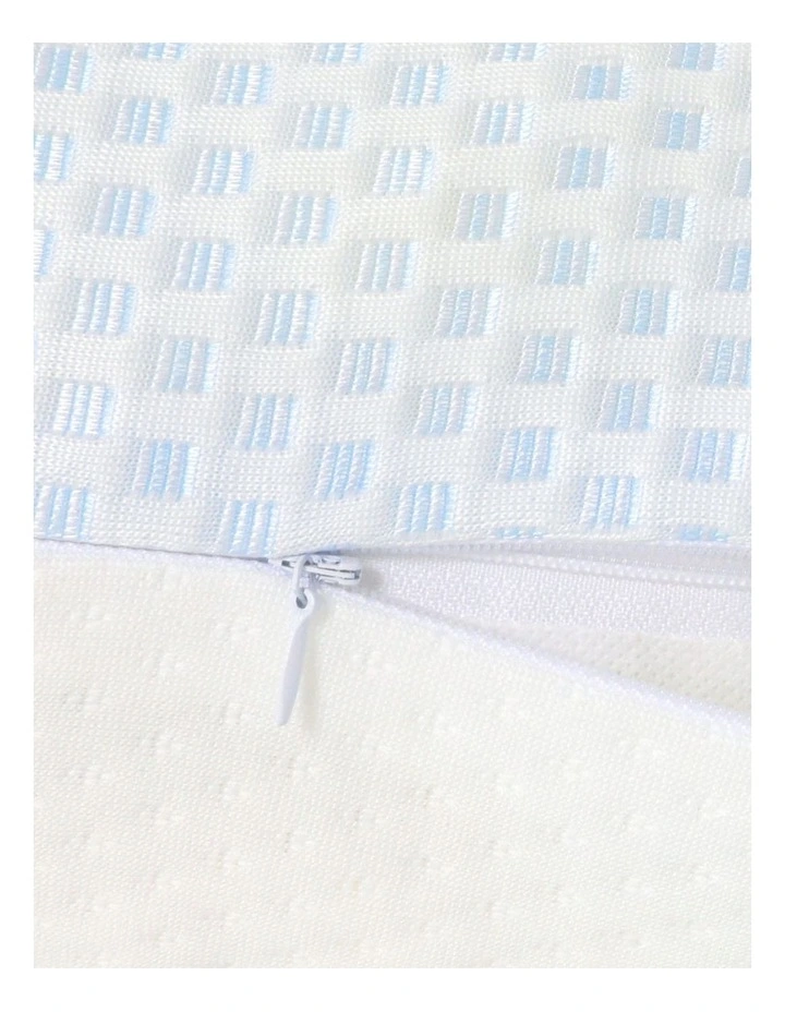 Full Body Memory Foam Soft Pillow in White image 5